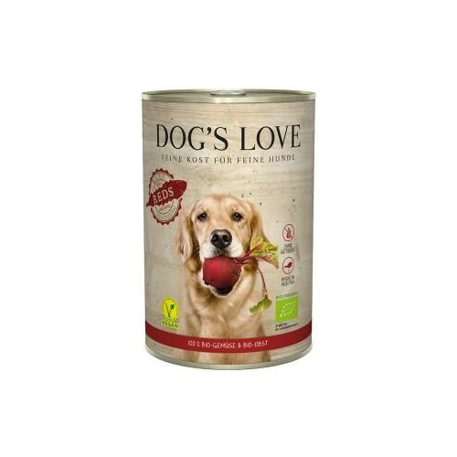 DOG'S LOVE BIO 6x400g Obst & Gemüse