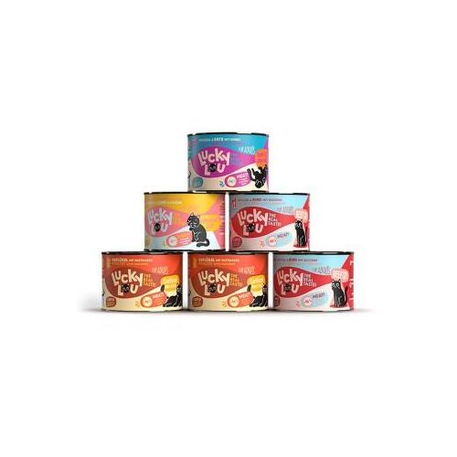 Lucky Lou Nassfutter Katze Adult Tasty Mixpaket 6x200 g Tasty-Mix