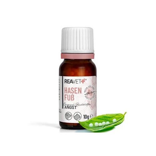 REAVET Bachblüten Globuli - Hasenfuß 10g