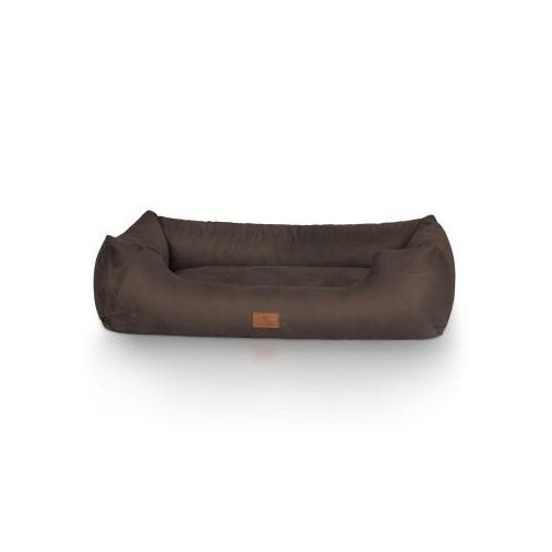 Knuffelwuff Hundebett Dreamline aus Velours braun XXL