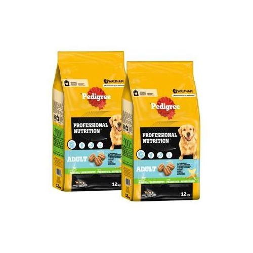 Pedigree Professional Nutrition Adult Geflügel & Gemüse 2x12 kg