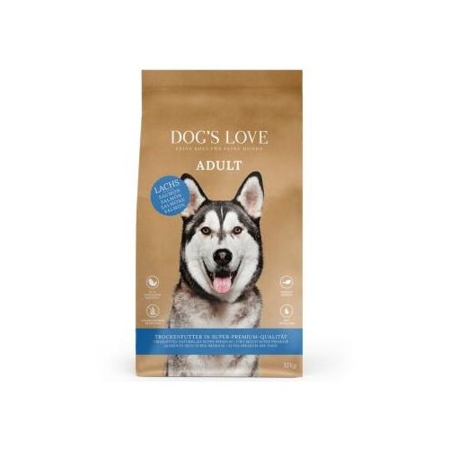 DOG'S LOVE Adult Lachs mit Forelle 2x12 kg