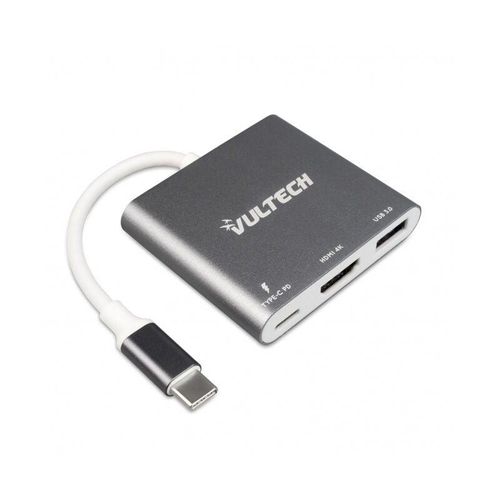 Vultech - ATC-01 USB-Grafikadapter 3840 x 2160 Pixel Silber