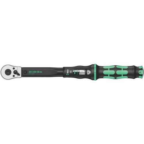 Wera Click-Torque C 2 05075621001 Drehmomentschlüssel mit Umschaltknarre 1/2 (12.5 mm) 20 - 100 Nm