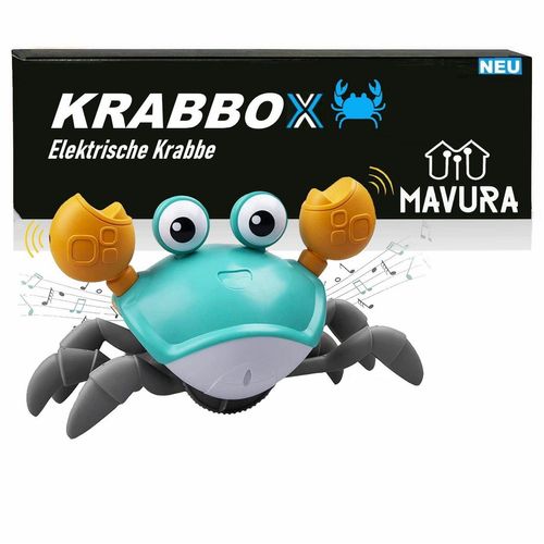 MAVURA Lernspielzeug KRABBOX Elektrische Krabbe Krabbelndes Spielzeug Krabbelnde