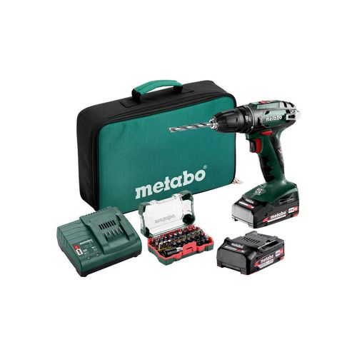 metabo Akku-Bohrschrauber »BS 18 SET 18 V, Kit«