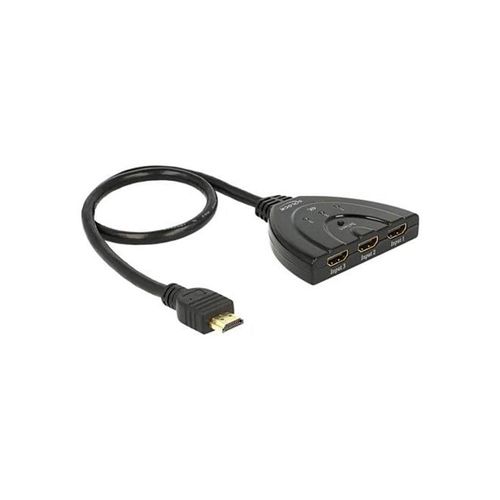 DeLOCK HDMI UHD Switch 3 x HDMI in > 1 x HDMI out 4K