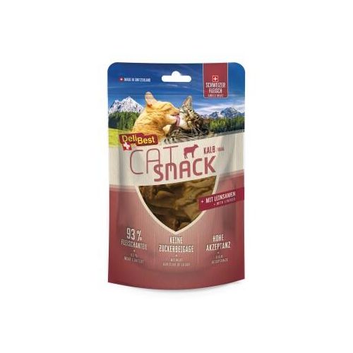 DeliBest Cat Snack 8x45g Kalb