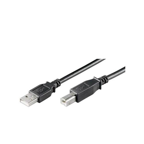 Pro USB 2.0 A/B - Schwarz - 0.25m