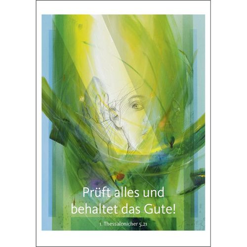 Jahreslosung Münch 2025, Postkarte (10er-Set) - Eberhard Münch,
