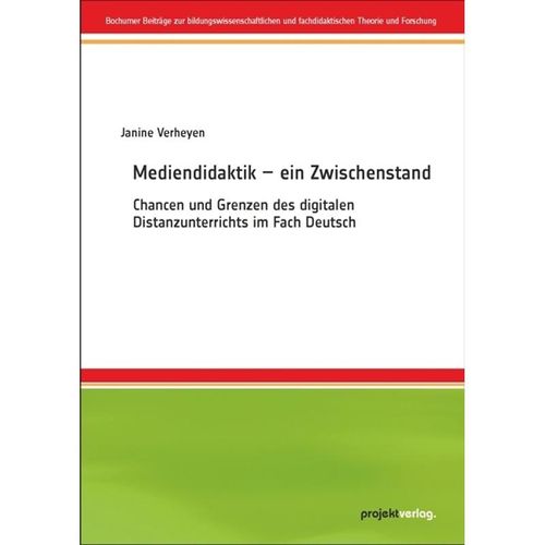 Mediendidaktik - ein Zwischenstand - Janine Verheyen, Kartoniert (TB)