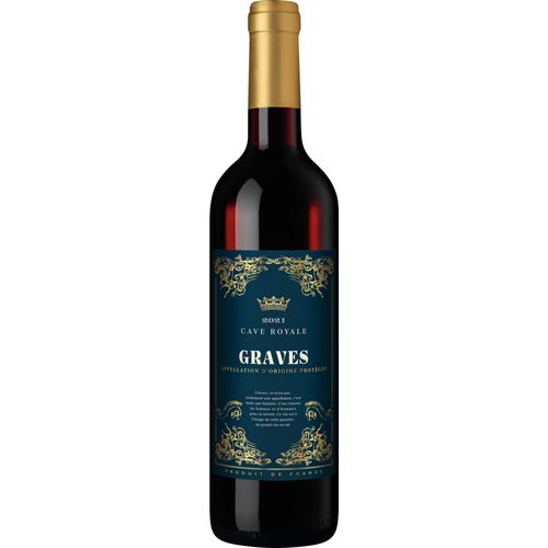 Cave Royale Graves, Graves AOP, Bordeaux, 2021, Rotwein