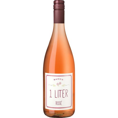 1 Liter Roséwein, Feinherb, Baden, Baden, 2023, Roséwein