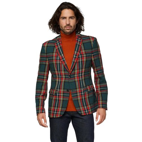 OppoSuits Christmas tartan pine