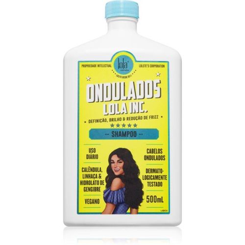 Lola Cosmetics Ondulados Lola Inc. Shampoo hydraterende shampoo voor golvend en krullend haar 500 ml