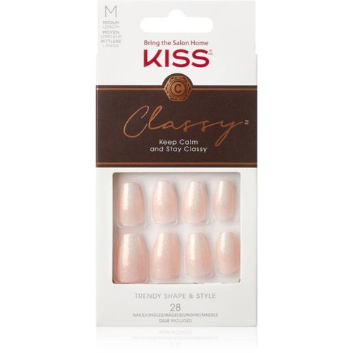 KISS Classy Nails Cozy Meets Cute valse nagels Medium 28 st