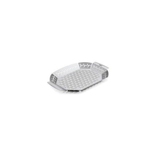 Premium Gemüse-Grillkorb 6678, Gemüsekorb edelstahl, groß