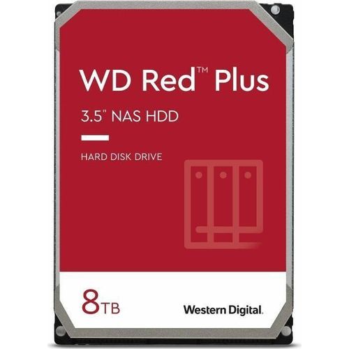 0 WD Red Plus NAS - 8TB