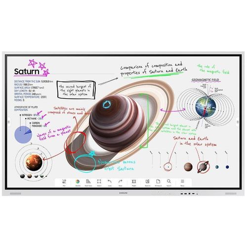 Samsung Flip Pro WM75B Flipchart 190,5 cm 75 Zoll