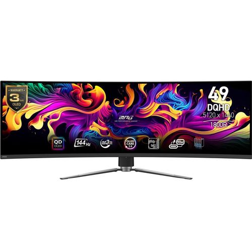 MSI MPG 491CQPDE Curved Gaming Monitor 124.46cm (49