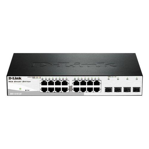 D-Link DGS-1210-20 16-Port Gigabit 4-Port SFP Switch