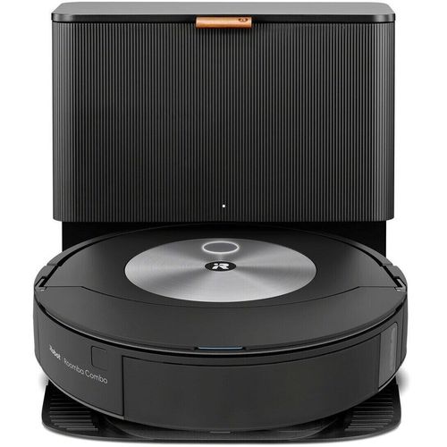 iRobot Roomba j7+ Combo Saug-und Wischroboter, Schwarz