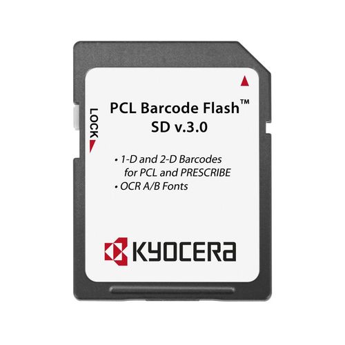 Kyocera PCL Barcode Flash 3.0 Typ D/E ( Systemerweiterung um zusätzliche Barcodes) (870LS97016)