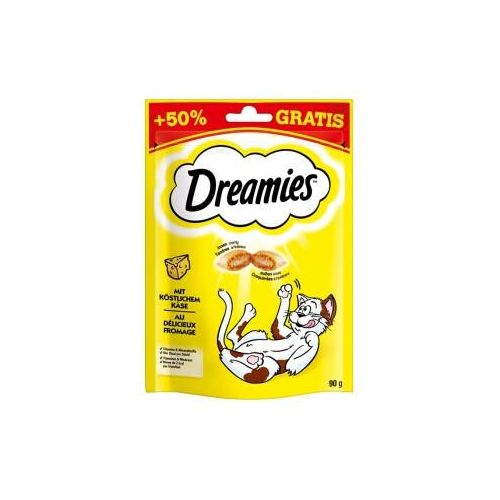 Dreamies +50 % gratuit 6 x 90 g Fromage