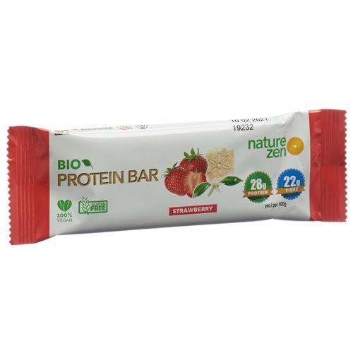 nature zen Proteinriegel biologisch Erdbeere (40 g)