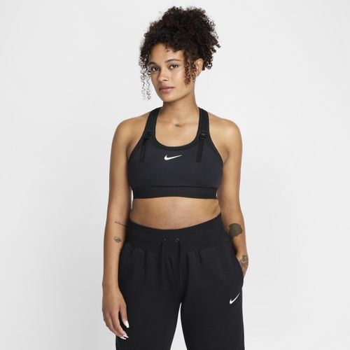 Nike (M) Swoosh sport-bh voor voeden en kolven (zwangerschapskleding) - Zwart