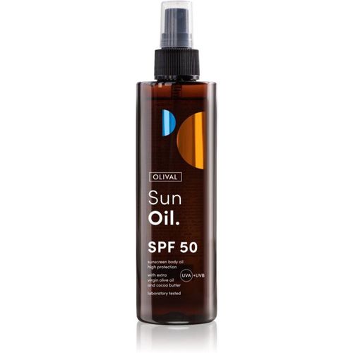 Olival Sun Oilé Zonnebrandolie met Voedende Werking SPF 50 200 ml