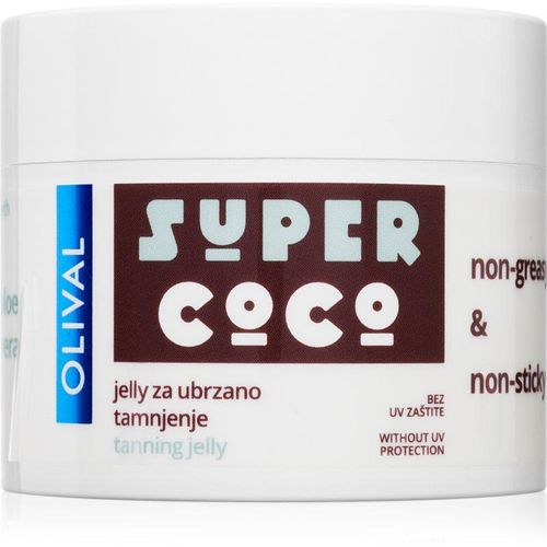 Olival SUPER Coco Hydraterende Gelcrème voor Snellere Bruining 100 ml