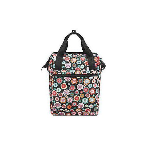 KLICKfix Roomy GT Gepäckträgertasche happy flowers 12 L