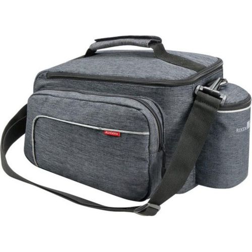 KLICKfix Rackpack Sport Plus mit Uniklip 2 Gepäckträgertasche grau 12 - 18 L