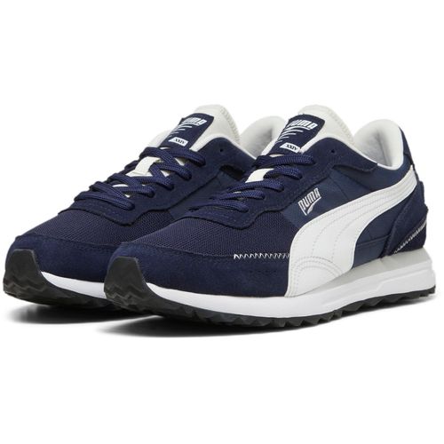 Sneaker PUMA "ROAD RIDER SD" Gr. 46, blau (puma navy, puma white) Schuhe Puma