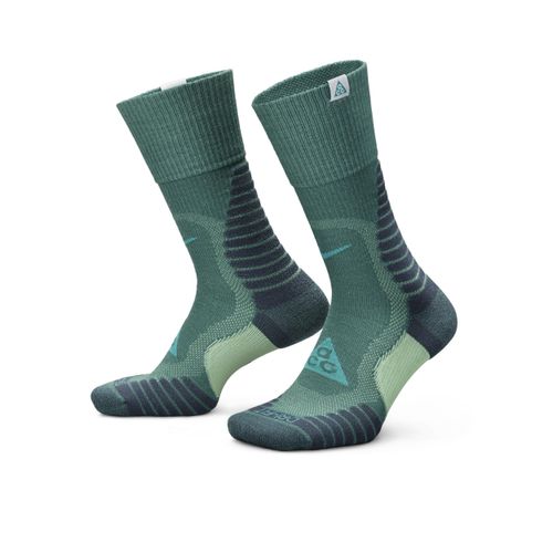 Chaussettes mi-mollet épaisses pour activités de plein air Nike ACG - Vert