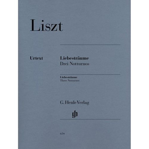 Franz Liszt - Liebesträume, 3 Notturnos - 3 Notturnos Franz Liszt - Liebesträume, Kartoniert (TB)