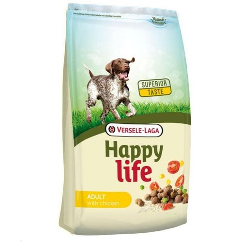 Versele-laga - Hundefutter Happy Life Adult mit Huhn 15 kg Exclusives Angebot