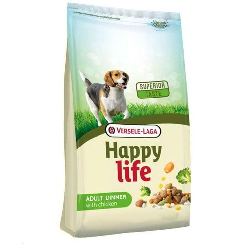 Hundefutter Happy Life Adult Dinner mit Hühnchen 15 kg Exclusives Angebot