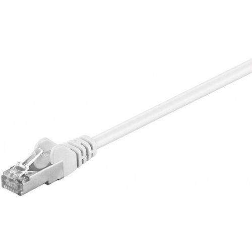 Goobay - Patchkabel RJ45 f/utp C5e 0.50m wei¿Verschiedenes:Farbe: WeißAllgemein:TypdesNetzwerkkabels: Patch-KabelKabel:TypdesNetzwerkkabels: