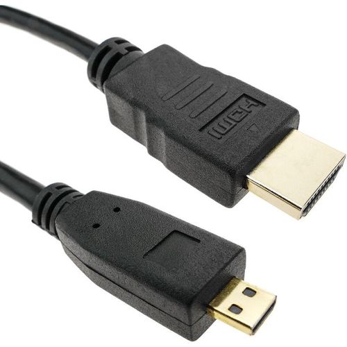 Bematik - HDMI-Kabel Typ a 1.4 männlich zu hdmi Typ d männlich 1 m