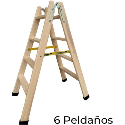 Treppe of Holz 6 Stufen 164cm Plabell