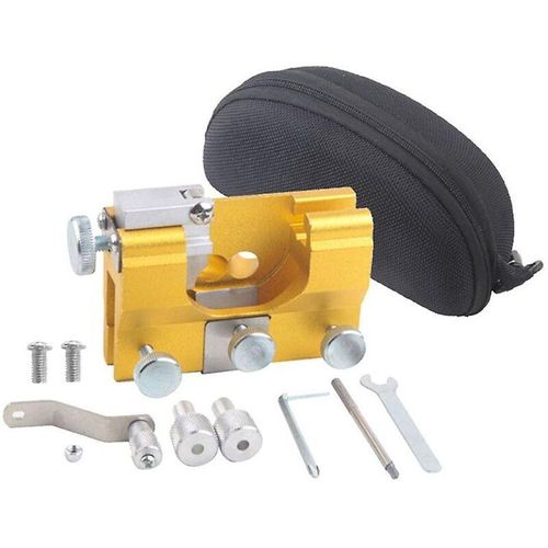 Chainsaw Sharpener Tool Durable Chains Sharpen Jig Machinery Fast Grinding Chainsaw Teeth for Wood