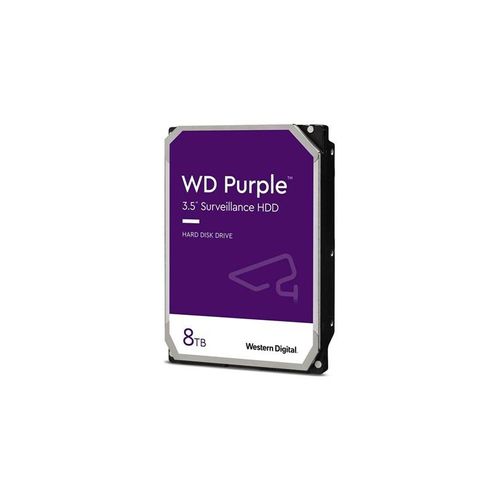 WD Purple 85PURZ - hard drive - 8 TB - SATA 6Gb/s - 8TB - Festplatten - WD85PURZ - SATA-600 - 3.5"