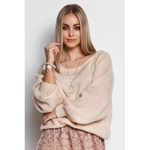 Makadamia Pullover in Hellbeige