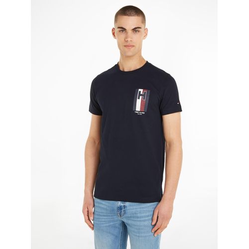 Tommy Hilfiger T-Shirt »H EMBLEM TEE«, mit gedrucktem Logo