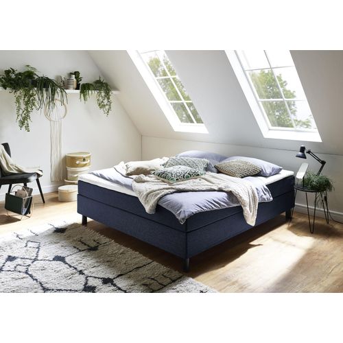 ATLANTIC home collection Boxbett »Happy«, ohne Kopfteil, mit Topper, wahlweise mit oder ohne Bettwaren