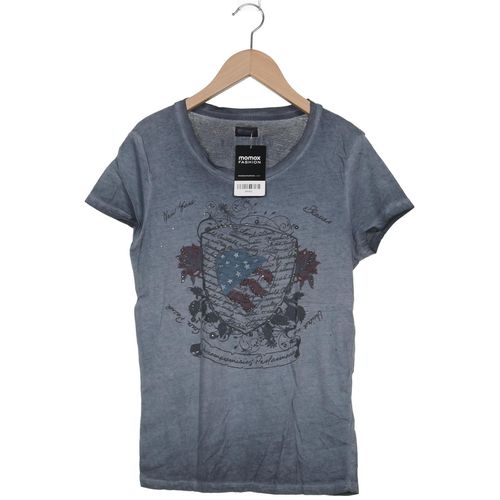 blauer Damen T-Shirt, blau, Gr. 38