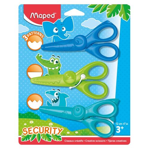 Maped Kidicraft set of scissors x3