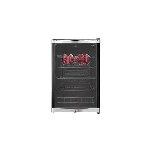 CUBES HC 203 E ACDC Getränkekühlschrank (115 l, E, 845 mm hoch}, Schwarz / Rot)